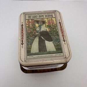 Vintage The Ladies' Home Journal Metal Tin Basket July‎ 1906 Reproduction